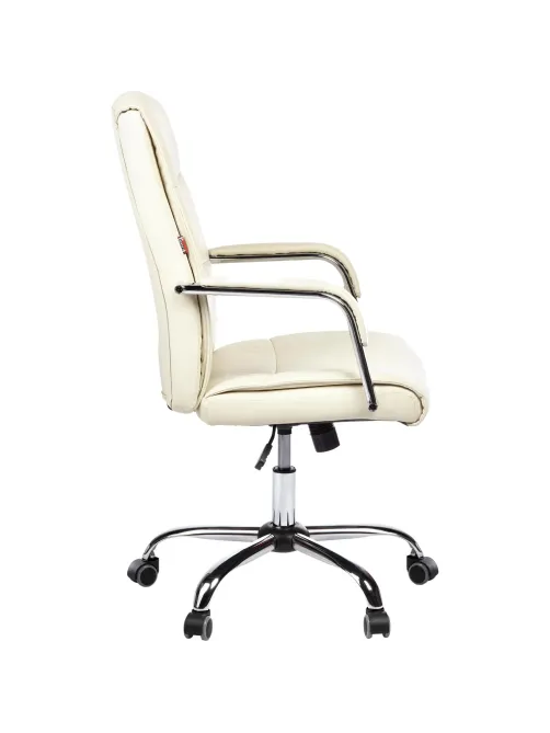 Кресло BN_SH_EChair-509 TPU к/з бежевый хром
