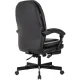 Кресло VB_EChair 668 PU P черный эко.кожа подст.для ног