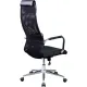 Кресло VB_Бюрократ KB-9N/BLACK ткань,сетка черный TW-01 TW-11, хром