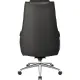 Кресло BN_Jl_Руководителя Echair-518 ML кожа черная, хром
