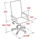 Кресло VB_EChair 624 PU PM черный эко.кожа  подст.для ног