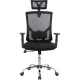 Кресло BN_SH_EChair-650 TC сетка/ткань черный