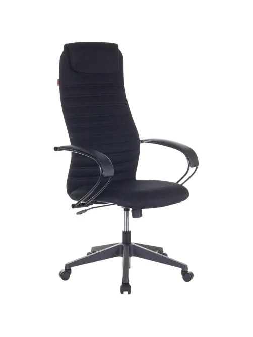 Кресло VB_EChair-655 TTW11 ткань черный, пластик