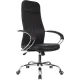 Кресло VB_EChair 655LT SL/TPU черный экокожа крестов. хром