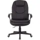 Кресло VB_EChair 668LT PU черный эко.кожа крестов. пластик