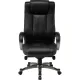 Кресло BN_Dp_Руководителя EChair-604 ML кожа черная, пластик