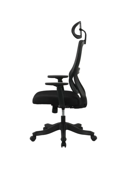 Кресло BN_Hg_EChair-634 TC сетка/ткань черный