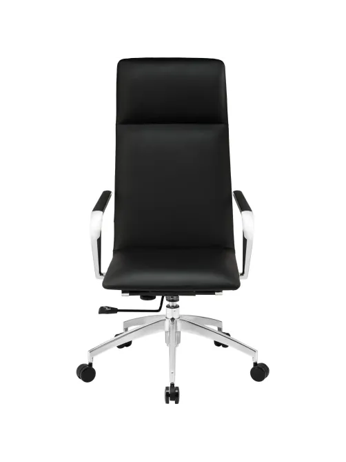 Кресло BN_Jl_EChair-593 TPU экокожа черный, алюминий