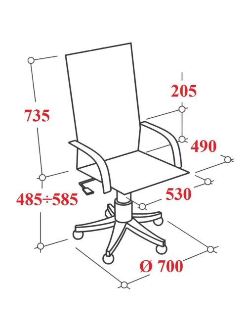 Кресло VB_EChair-655 SL TPU_BG сетка/экокожа бежевый хром