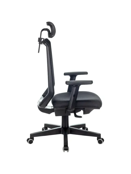 Кресло VB_Бюрократ для руковод Expert TW-01 38-418 черн сетка/ткань пластик