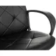 Кресло VB_EChair 602 PU черный эко.кожа крестов. пластик