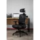 Кресло BN_Hg_EChair-520 STC сетка/ткань черный, пластик