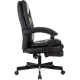 Кресло VB_EChair 668 PU P черный эко.кожа подст.для ног