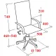 Кресло BN_Jl_EChair-593 TPU экокожа черный, алюминий