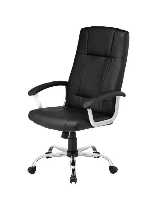 Кресло BN_Dp_Руководителя EChair-524 TPU к/з черный, хром