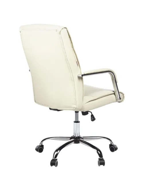 Кресло BN_SH_EChair-509 TPU к/з бежевый хром