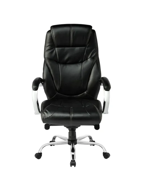 Кресло BN_Dp_Руководителя EChair-535 MPU к/з черный, хром