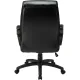 Кресло BN_Dp_EChair-648 TPU кожзам черный, пластик черный