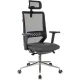 Кресло VB_EChair 663 TC-H/SL черный TW-01 38-418 сетка/ткань