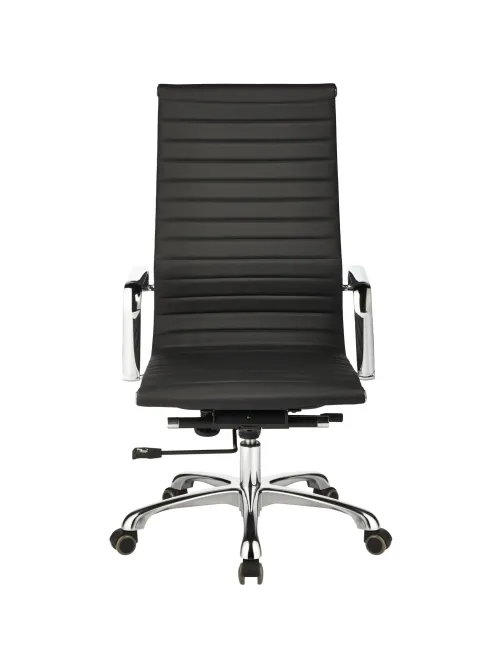 Кресло BN_Jl_Руководителя EChair-705 TPU к/з черный, хром