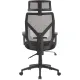 Кресло RV_Oliver W-203AC Черный/черный
