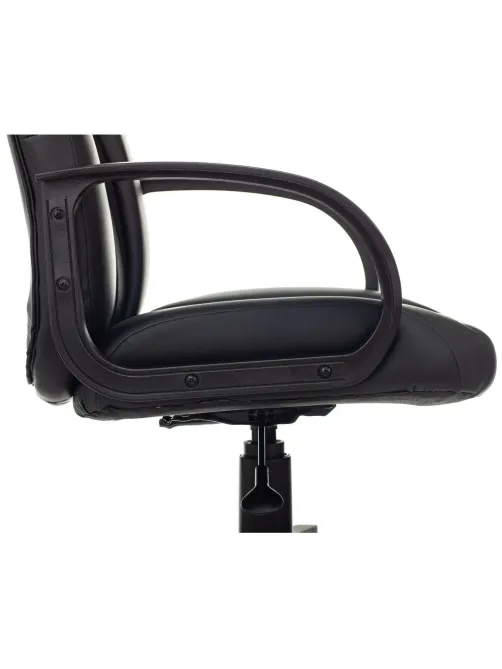 Кресло VB_Echair-658 PU кожзам черный пластик