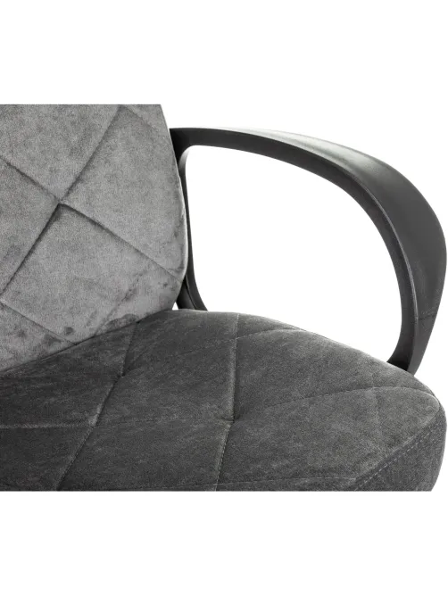 Кресло VB_EChair 602LT серый Light-19 крестов. пластик