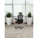 Кресло BN_Hg_EChair-552 TTW Net сетка черная, хром