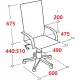 Кресло BN_SH_EChair-566 TPU кожзам черный, хром