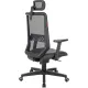 Кресло VB_EChair 663 TC-H черный TW-01 38-418 сетка/ткань