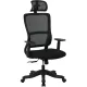 Кресло BN_Hg_EChair-634 TC сетка/ткань черный