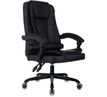 Кресло БР Комус Мебель EChair 564 экокожа,черный, металл