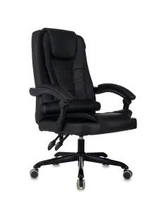 Кресло БР Комус Мебель EChair 564 экокожа,черный, металл