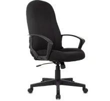 Кресло БР Комус Мебель EChair 665 ткань,черный,пластик