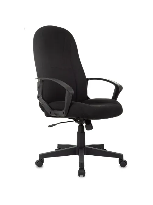 Кресло БР Комус Мебель EChair 665 ткань,черный,пластик