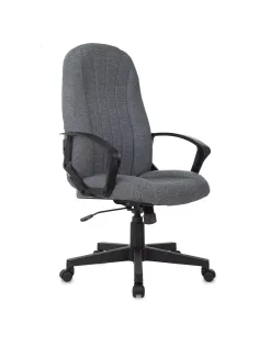 Кресло БР Комус Мебель EChair 665 ткань,серый,пластик