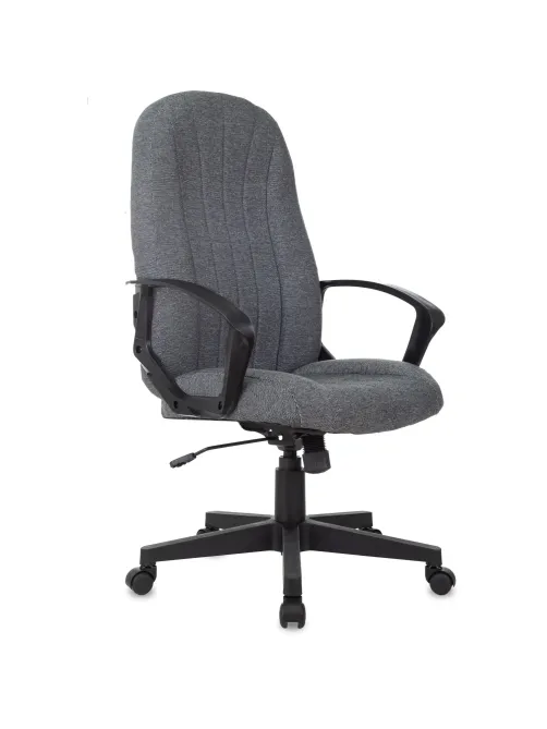 Кресло БР Комус Мебель EChair 665 ткань,серый,пластик