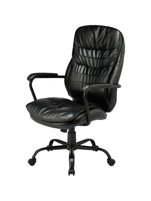 Кресло BN_Dp_EChair-559 TPU кожзам черный, металл черный