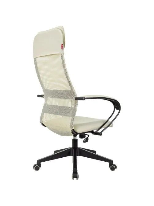 Кресло VB_EChair-655 TPU_BG сетка/экокожа бежевый пластик