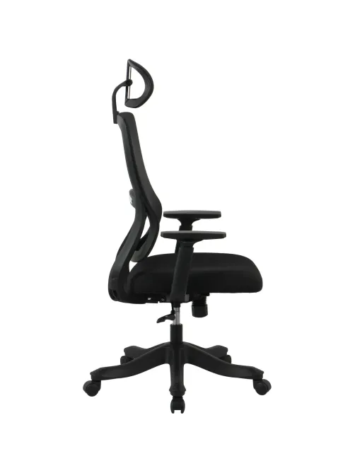 Кресло BN_Hg_EChair-634 TC сетка/ткань черный