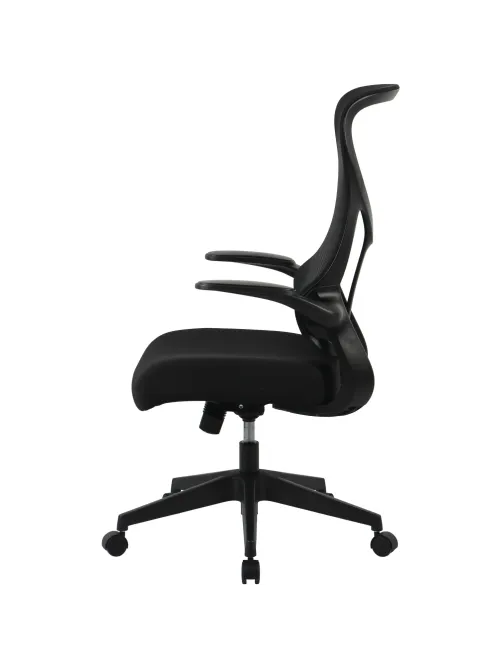 Кресло BN_Hg_EChair-635 TC сетка/ткань черный