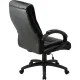 Кресло BN_Dp_EChair-648 TPU кожзам черный, пластик черный