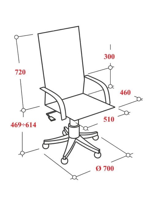 Кресло МТ_ErgoLife Comfort Черный z1F6.16.1.543