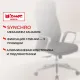 Кресло BN_Hg_EChair-505 TL нат. кожа черный алюминий