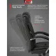 Кресло BN_Dt_EChair-561 TR рец. кожа черная, хром