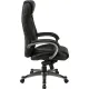 Кресло BN_Dp_Руководителя EChair-604 ML кожа черная, пластик