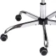 Кресло UT_Easy Chair Boston хром, (черн. подлок), кож/зам, черный, 36-6