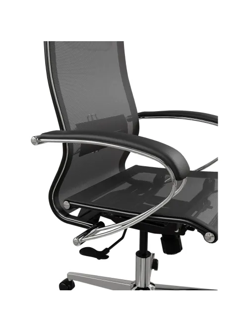 Кресло МТ_ErgoLife Set 4/подл.131/осн.Synchro 004 Черный z212.16.1.3E3