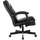 Кресло VB_EChair 668 PU P черный эко.кожа подст.для ног