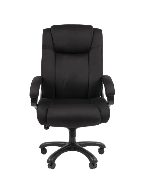 Кресло VT_Chairman 410 ткань SX черный (черный пластик)